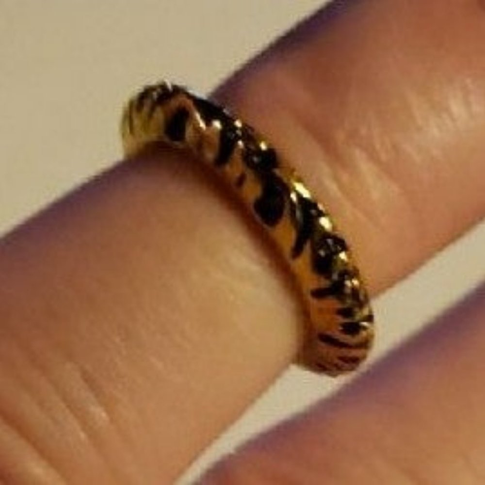 4 Gold-plated Woman's Rings - Picture 4 of 6